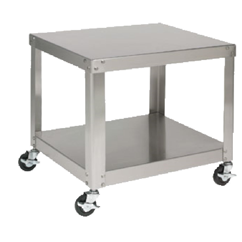 Univex S-1A Equipment Stand With Under Shelf & Locking Casters Stainless Steel