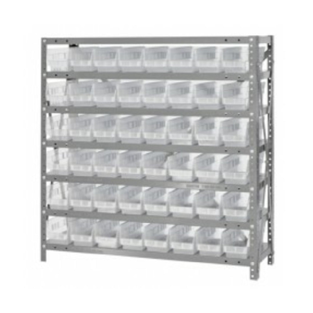 Quantum 1239-101CL Shelving Unit 12"D X 36"L X 39"H Heavy Duty