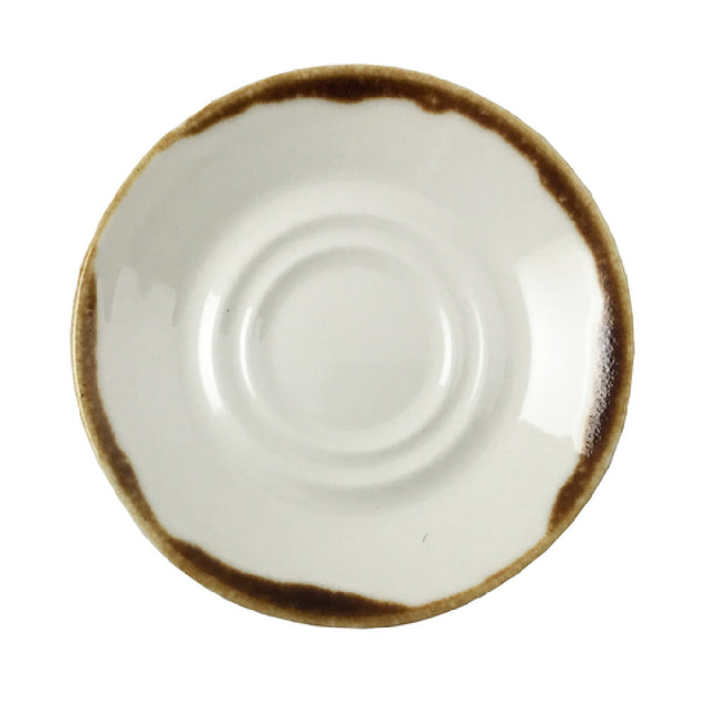 Tableware Solutions USA 51RUS010-195 Saucer 6-1/2" Dia. Double-well