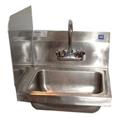 Winholt WS-HS-1410-5-F-LSS - Hand Sink, Wall Mount, Left Welded Sidesplash