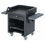 Cambro VCSWR110 Versa Cash Register Cart 52-3/4"L X 32"W X 43"H Lockable Center Drawer