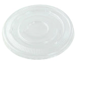 PacknWood 210GKL90L - Grab & Go Flat Lid, 3.54"dia. X 0.3"H, Without Hole