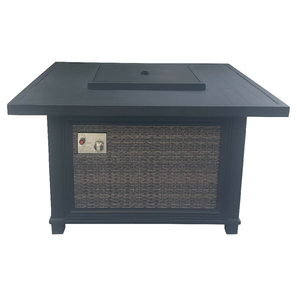 Plantation Prestige 8774242-0150 - Telluride Firepit, 42" X 42", All Aluminum
