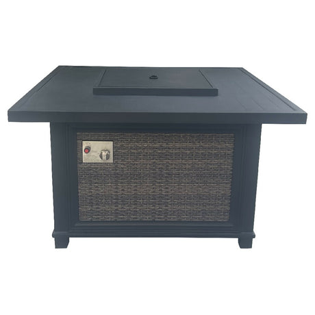 Plantation Prestige 8774242-0150 - Telluride Firepit, 42" X 42", All Aluminum