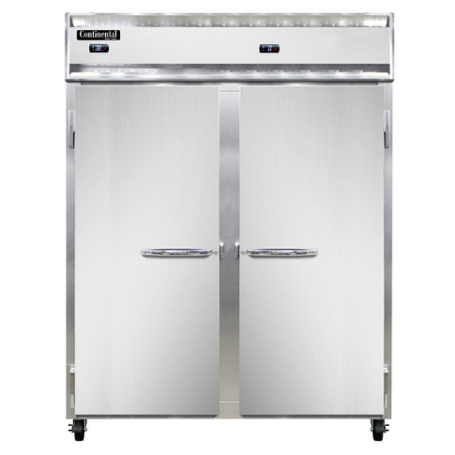 Continental Refrigerator 2RFENSA Extra-Wide Refrigerator/Freezer Reach-in 57"W