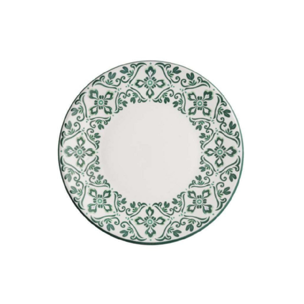 Arc Cardinal FP768 Santa Anita Valentina Forest Green Coupe Plate (D:7.5'') ['Stoneware']