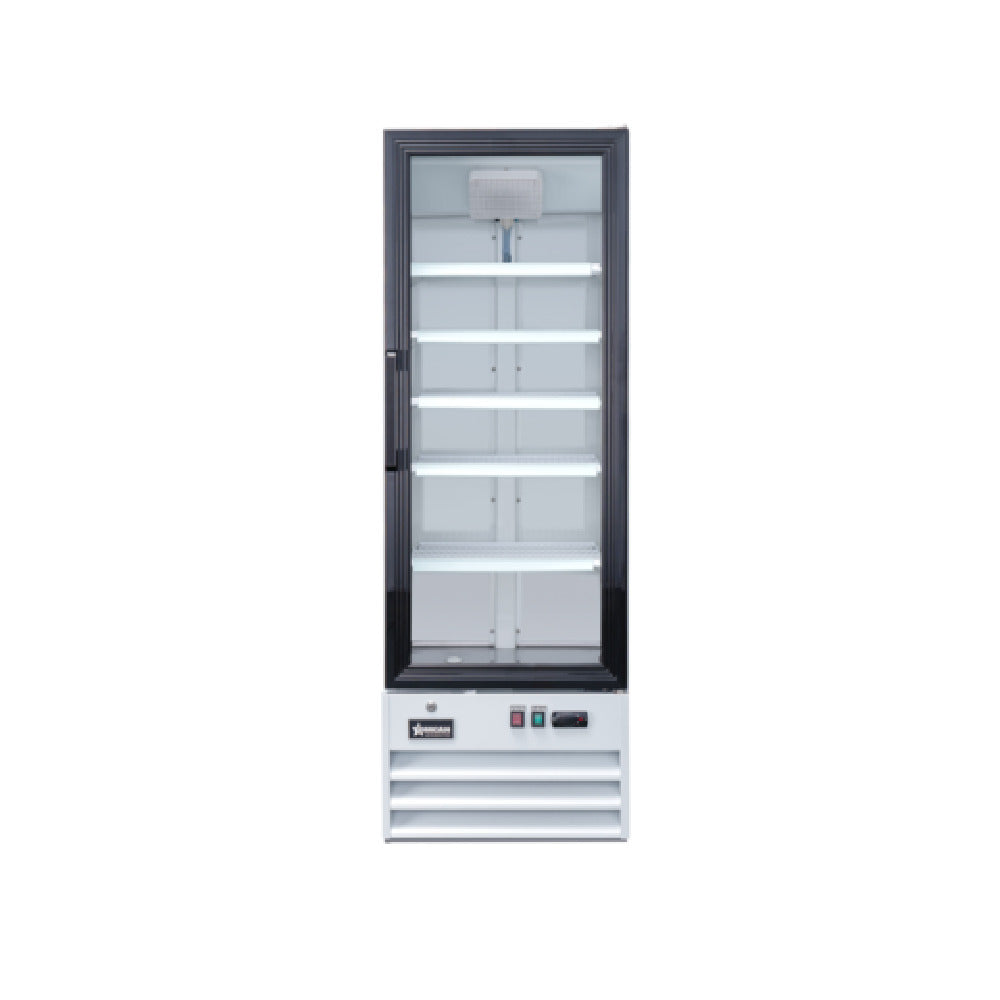 Omcan USA 50033 - (RE-CN-0009-HC) Refrigerator, Reach-in Display, One-section