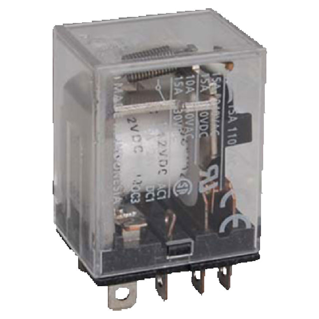 Franklin Machine Products 168-1466 Basket Lift Relay 13/16"W X 1-3/8"D X 1-1/8"L 1/4" Tab Terminals