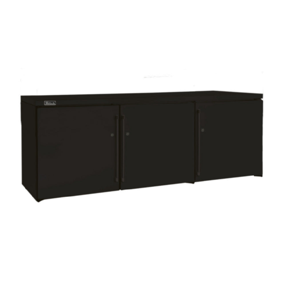 Perlick BBRLP48 Low Profile Refrigerated Back Bar Cabinet Two-section 48"W