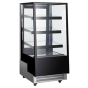 USR Brands TMB25 Marchia Refrigerated Bakery Display Case 25-3/5"W 12.4 Cu. Ft. Capacity