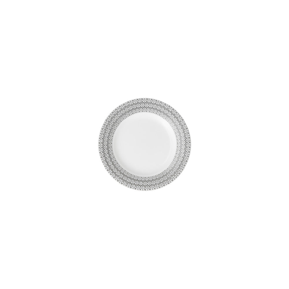 Zwiesel Fortessa FBC-ORNAB-107 - FBC Ornament B&B Plate, 6.25" (16cm), Black (0.40 Each Weight) (Per Case = 48 Each)