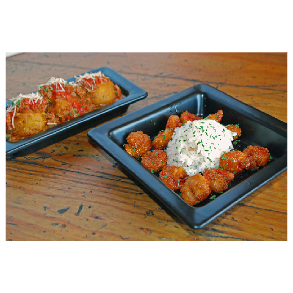 Steelite DCI893MB Casserole 24 Oz. 7-7/8"L X 7-7/8"W X 1-5/8"H