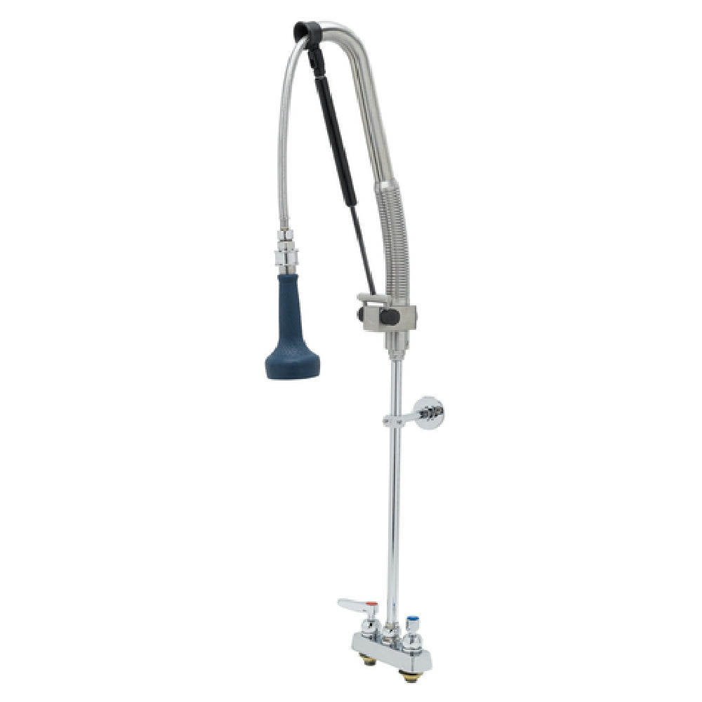 T&S Brass B-5110-CR-B8P EasyInstall Workboard Pull_Down Pre-Rinse Unit Deck Mount Mixing Faucet