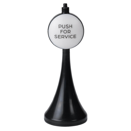 Service Ideas PFSBLK Push For Service Light Tabletop Push Button Activated