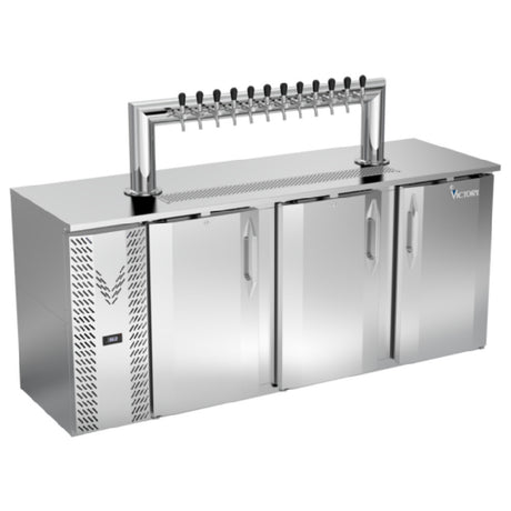 Victory VDDN78HC-S-12T - Direct Draw Dispenser 78"W X 26-1/8"D X 49-7/8"H, 21.686 Cu. Ft.