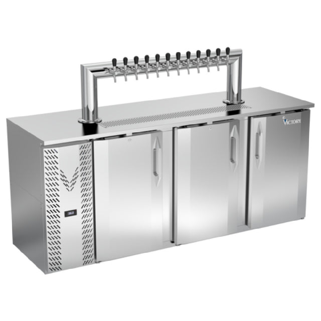 Victory VDDN78HC-S-12T - Direct Draw Dispenser 78"W X 26-1/8"D X 49-7/8"H, 21.686 Cu. Ft.