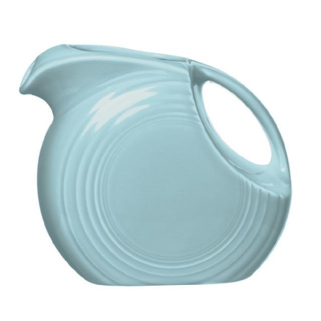 Steelite HL484349 China Large Disk Pitcher 2 Qt 8"W X 4.75"D X 7.25"H