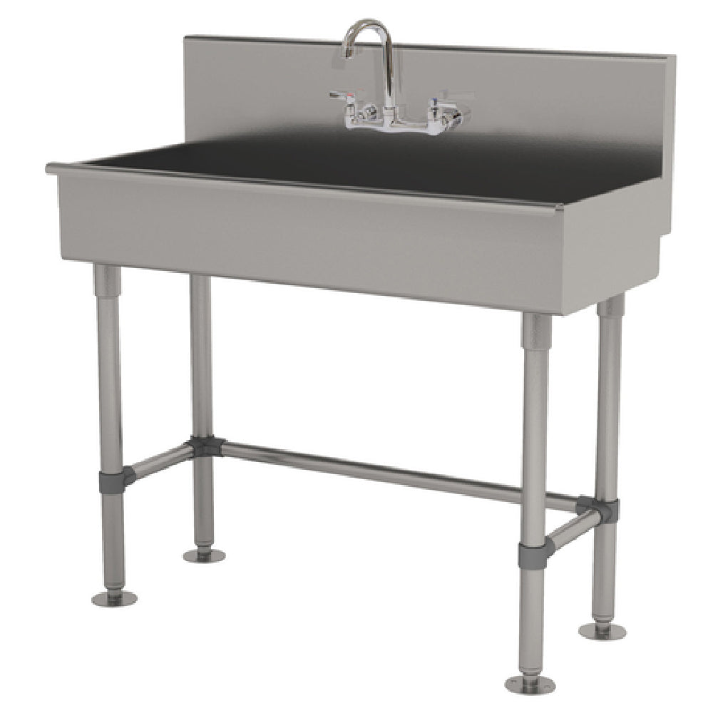 Advance Tabco 19-FM-1-ADA-F Service Sink With Stainless Steel Legs And Flanged Feet