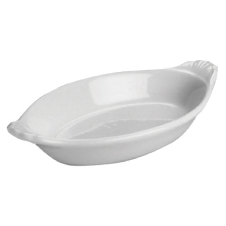 Steelite HL5210ABWA Rarebit Au Gratin 10 Oz. 9-1/4" X 5"