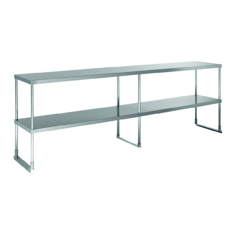 Hubert 97288 - Kratos Double Overshelf For 12"x96" Worktables