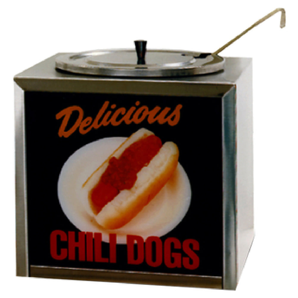 Gold Medal 2205 Chili Warmer No Lighted Sign Dipper Style