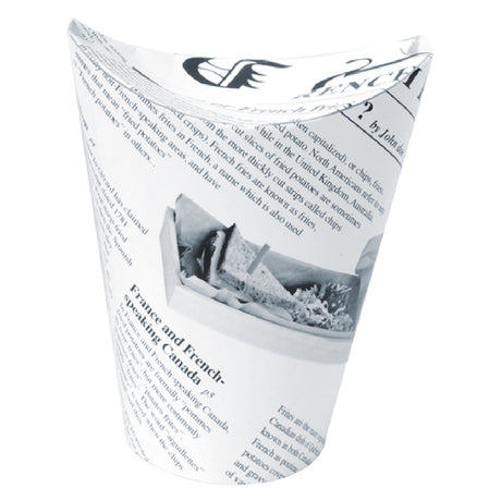 PacknWood 210TPASK16 - Grab & Go Happy Fries Snack Cup, 10 Oz., 2.36" Dia. X 5.5"H