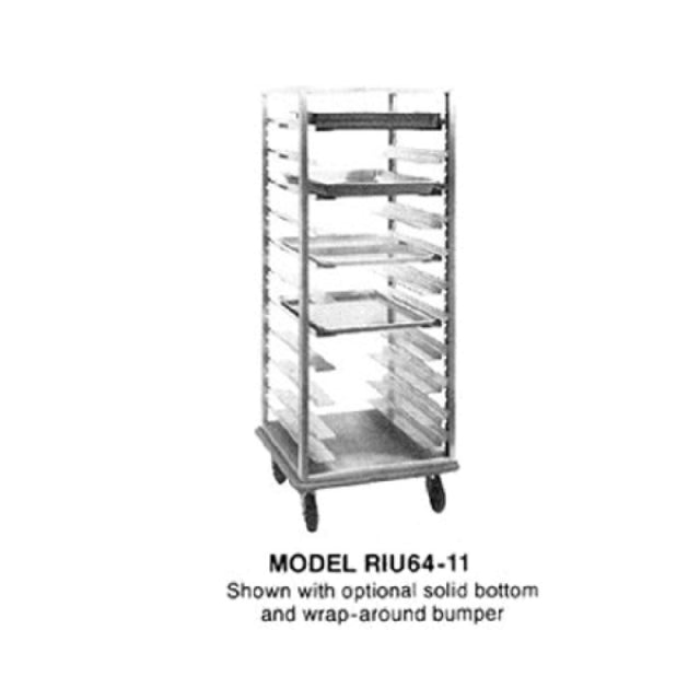 Piper Products RIU58-10 - Pan Rack, Mobile, Full Height