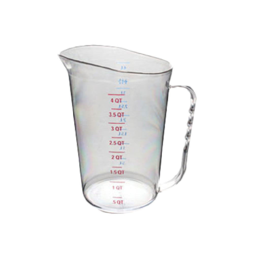 Thunder Group PLMC128CL Measuring Cup 4 Quart (4.0 Liter) Capacity Printed With US/metric Measurements