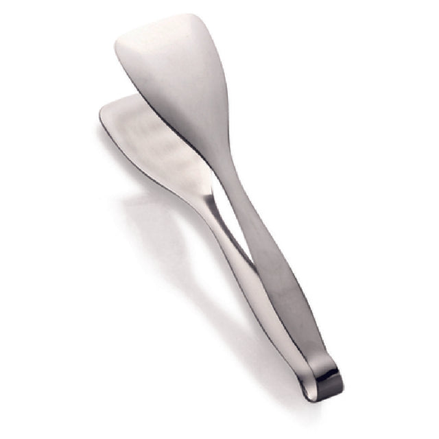 Steelite DW396ST9 Serving Tong With Flat Ends 9.0"W X 2.0"D X 2.5"H 18/10 Stainless