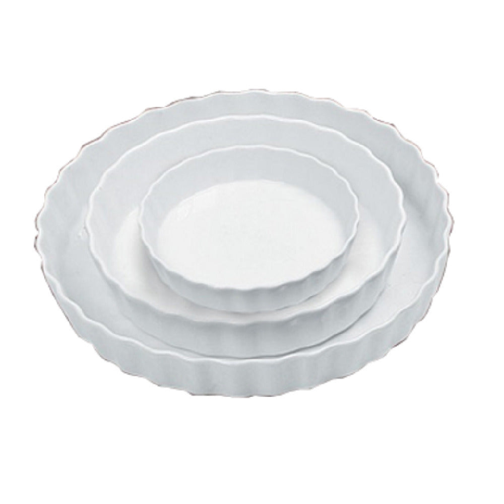 Yanco BK-607 Accessories Quiche Dish 18 Oz. 7-1/2" Dia.