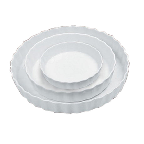 Yanco BK-607 Accessories Quiche Dish 18 Oz. 7-1/2" Dia.