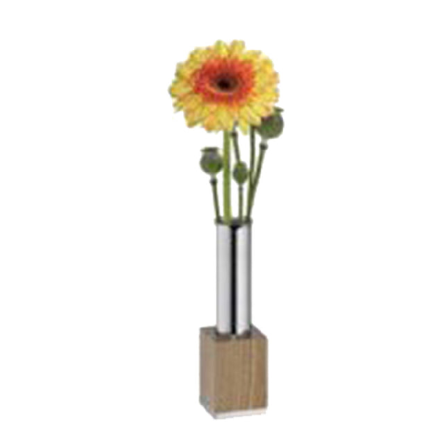Bauscher Hepp 55.0041.6140 - Flower Vase, 1" Dia., 1-3/4"W X 1-3/4"D X 6-1/4"H