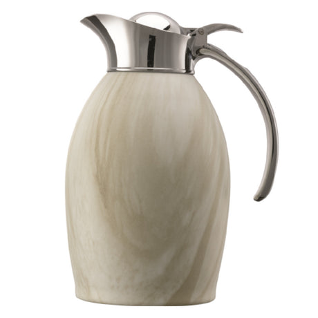 Service Ideas NIC10BSWM Service Ideas Nicollet Series Carafe Push Botton Lid Vacuum Insulated