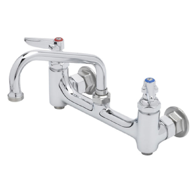 T&S Brass B-0232-BST Sink Mixing Faucet 6" Swing Nozzle Wall Mounted