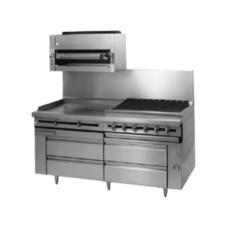 Jade Range JRLH-04R-T-54 Titan™ Fire & Ice™ Refrigerated Base 54" Designed For Remote Refrigeration (not Included)