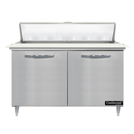 Continental Refrigerator D48N12C Designer Line Sandwich Unit 48"W Two-section