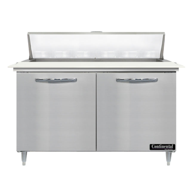 Continental Refrigerator D48N12C Designer Line Sandwich Unit 48"W Two-section
