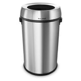 Alpine Industries ALP470-65L Trash Can 17 Gallon (65 Liter) 16-1/2" Dia. X 27-1/10"H