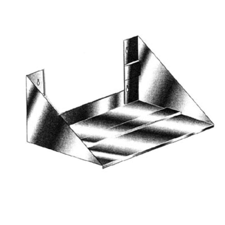 Klinger's Trading MCS2418 Microwave Shelf Wall-mounted 18"W X 24"D