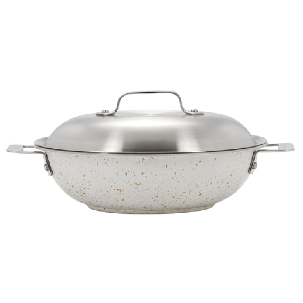 Bon Chef 60006DESERT HotStone Cucina Braiser Pan 3-1/2 Qt. 13-1/4" Dia. X 2-1/4" H