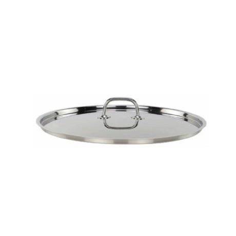 Tuxton WSZW-142 TUXSTEEL 14-1/4" Lid 14.25" Dia. Stainless Steel