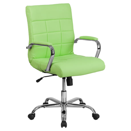 Flash Furniture GO-2240-GN-GG Executive Swivel Office Chair 37" To 40" Adjustable Height