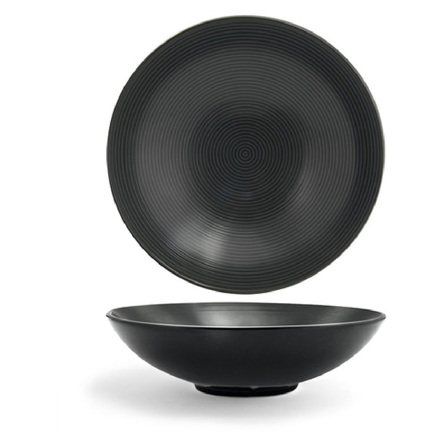 FOH DBO030BKP22 Spiral® Bowl 6 Cups (48 Oz.) 10" Dia. X 3"