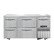 Continental Refrigerator FA60N-U-D Undercounter Freezer Base 60"W Stainless Steel Front & End Panels