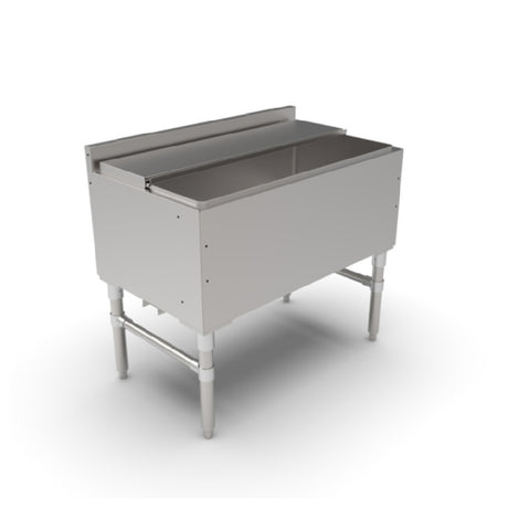 John Boos UBIB-2136-CP10-X Underbar Ice Bin/Cocktail Unit 36"W X 21"D X 32-1/2"H Overall Size