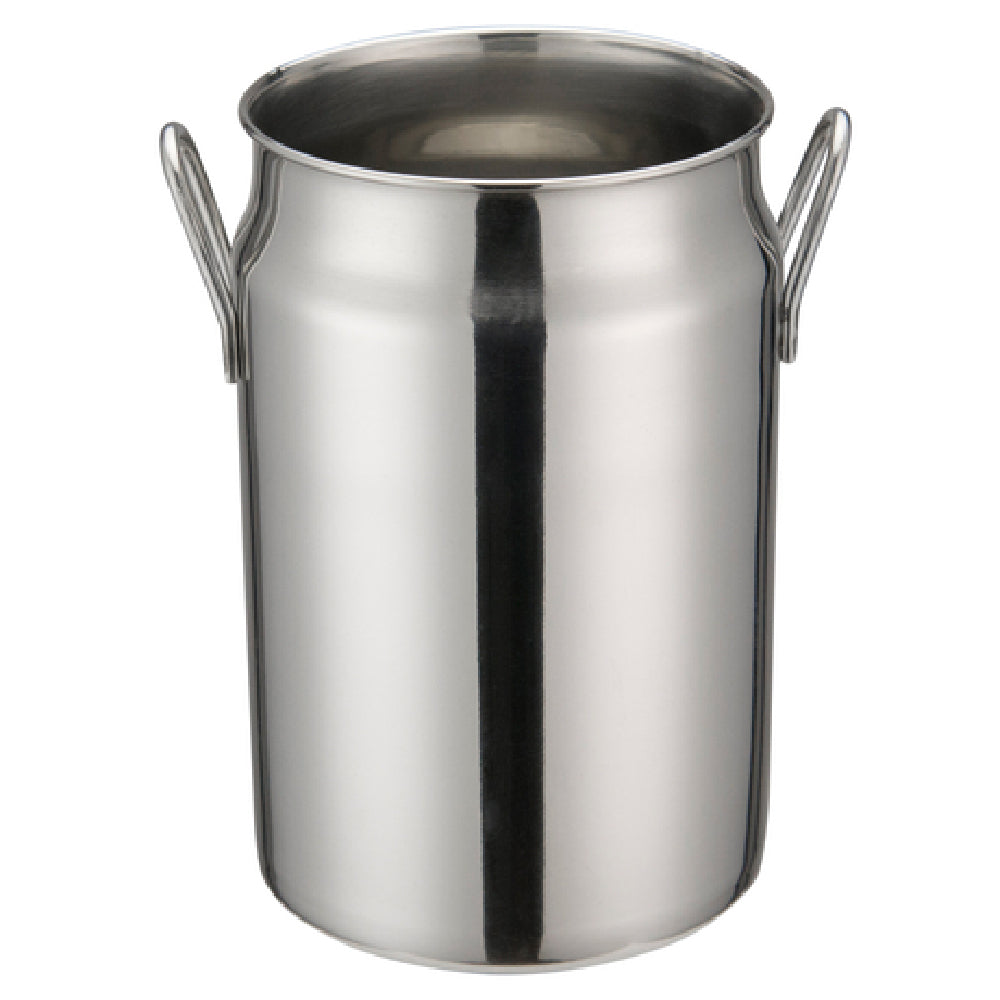 Winco DDSD-104S Mini Milk Can 20 Oz. 3-1/8" Dia. X 5"H