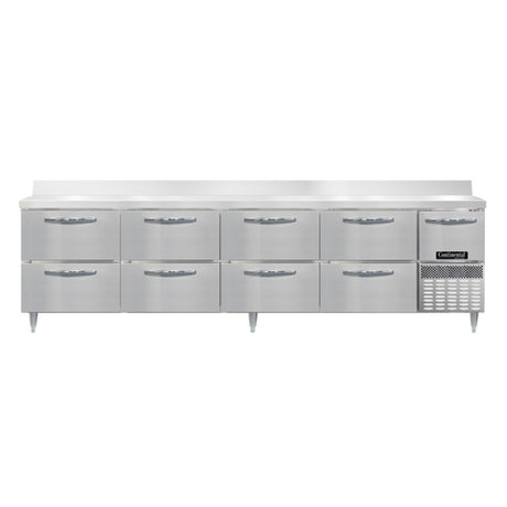 Continental Refrigerator DRA118NSSBS-D Designer Line Refrigerated Base Worktop Unit