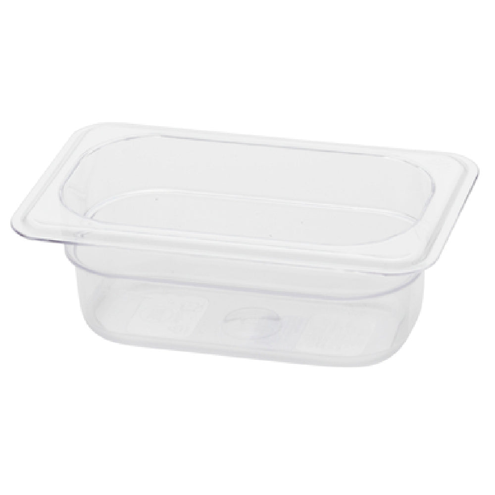 Royal Industries ROY PCP 1902 Food Pan 1/9-size 2" Deep