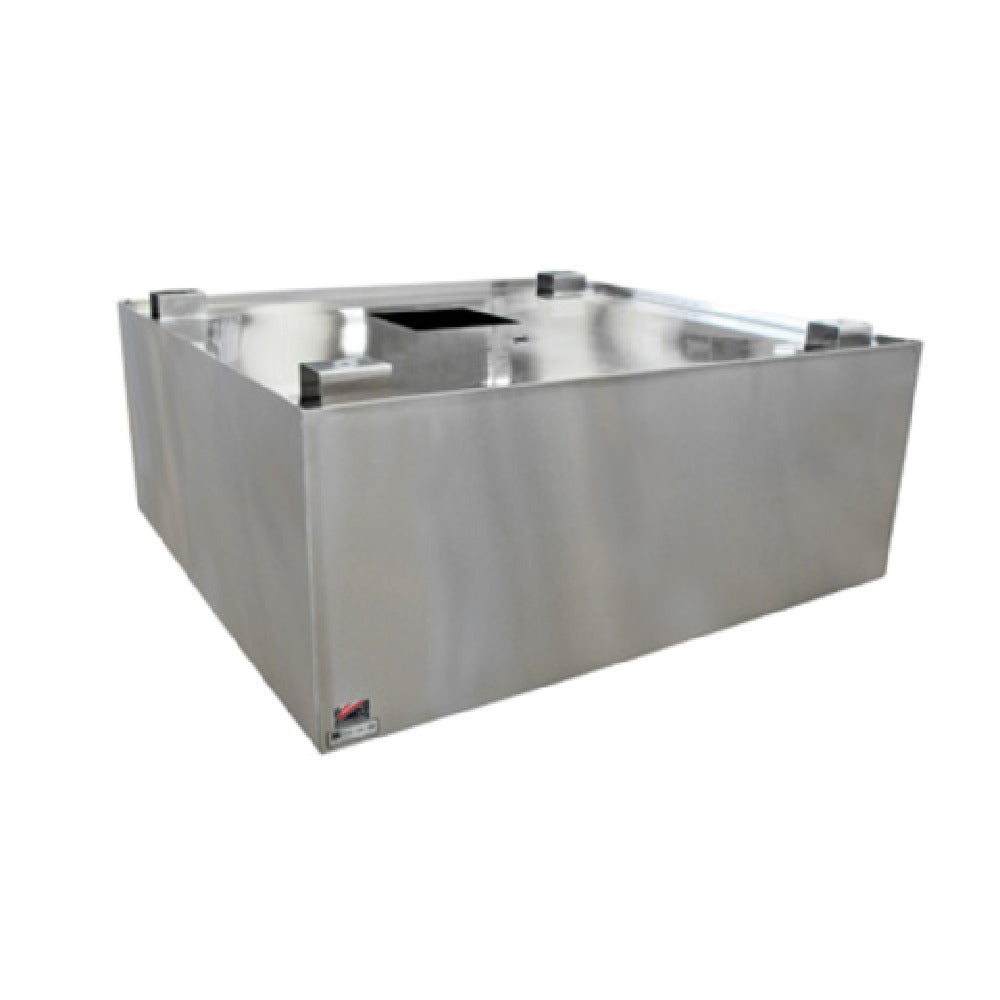 John Boos C2H-42-2 Condensate Hood Box Type 42"W X 42"D X 19"H