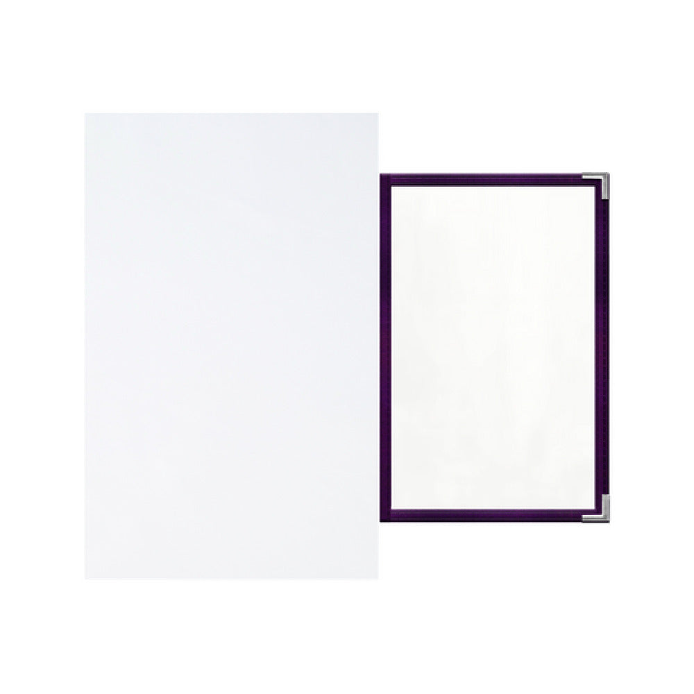 Risch SEWNAAP 5.5X8.5/8.5X14-NYLON Sewn Nylon Add-A-Page (specify Color) 5-1/2" X 8-1/2" Insert For 8-1/2" X 14" Menu